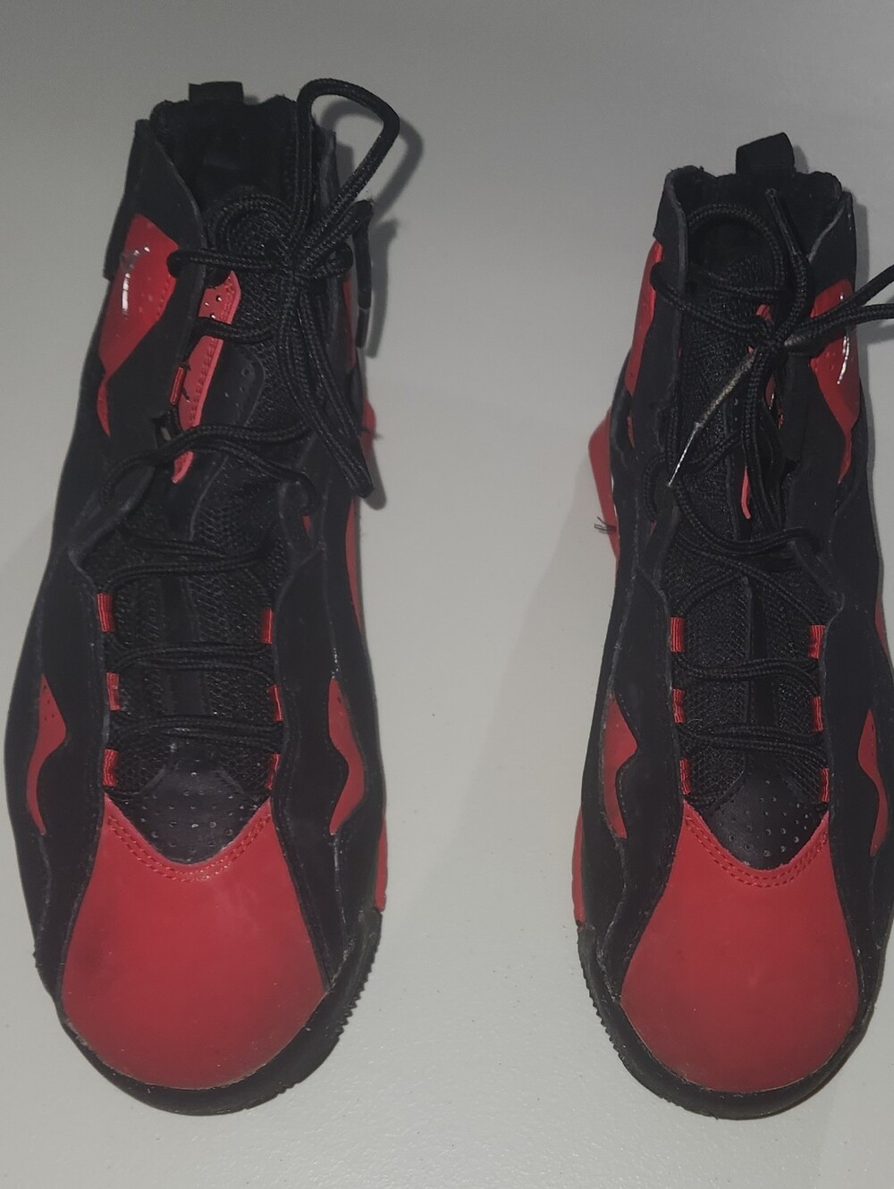 Mens Jordan True Flight Black/Red Size 10